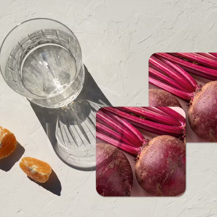 Coaster - Vegetables - Red - Fresh - Groente - Rood - Vers onderzetter kurk middel