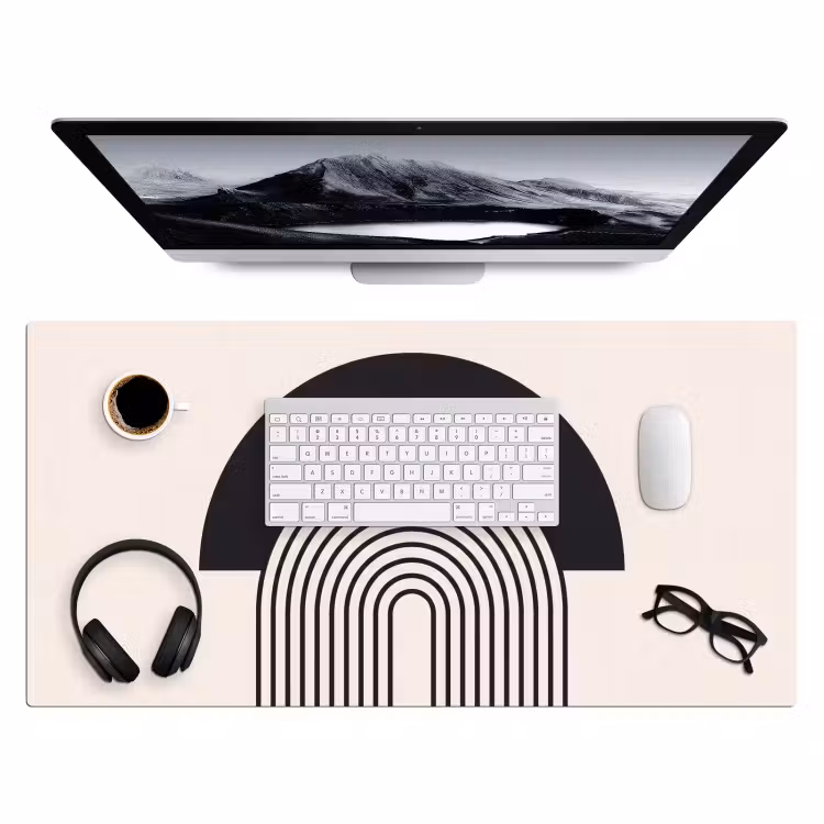 Desk Mat - Abstract - Arch - Modern - Abstract - Boog - Modern Muismat XXL klein