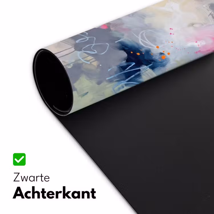 Abstract - Kleurrijk - Modern - Kunst Muismat XXL klein -sfeer2