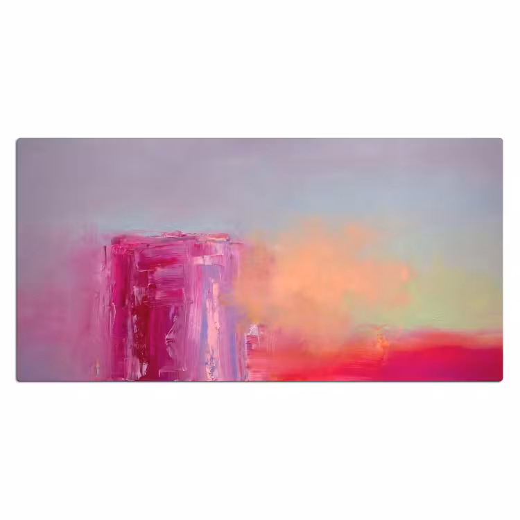 Abstract - Kleuren - Modern - Roze Muismat XXL klein -3d_leeg