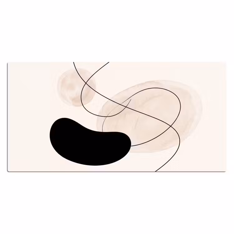 Desk Mat - Abstract - Forms - Art - Abstract - Vormen - Kunst Muismat XXL klein