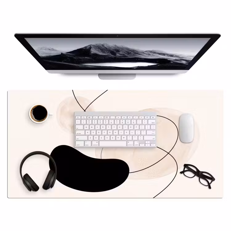 Desk Mat - Abstract - Forms - Art - Abstract - Vormen - Kunst Muismat XXL klein
