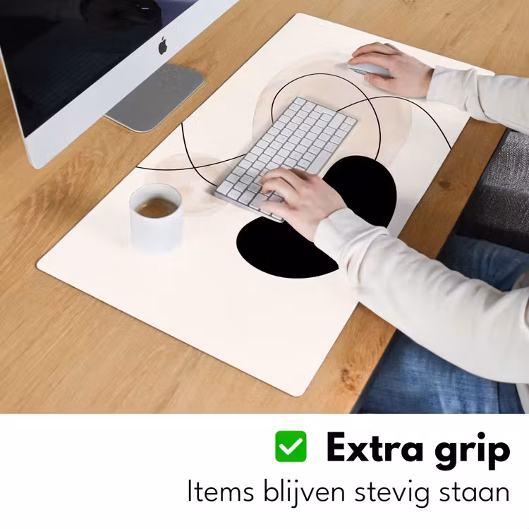 Desk Mat - Abstract - Forms - Art - Abstract - Vormen - Kunst Muismat XXL klein