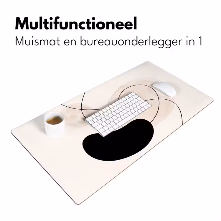 Desk Mat - Abstract - Forms - Art - Abstract - Vormen - Kunst Muismat XXL klein
