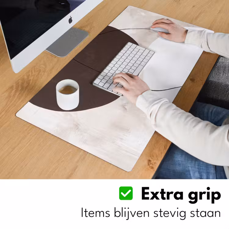 Desk Mat - Abstract - Forms - Modern - Abstract - Vormen - Modern Muismat XXL klein