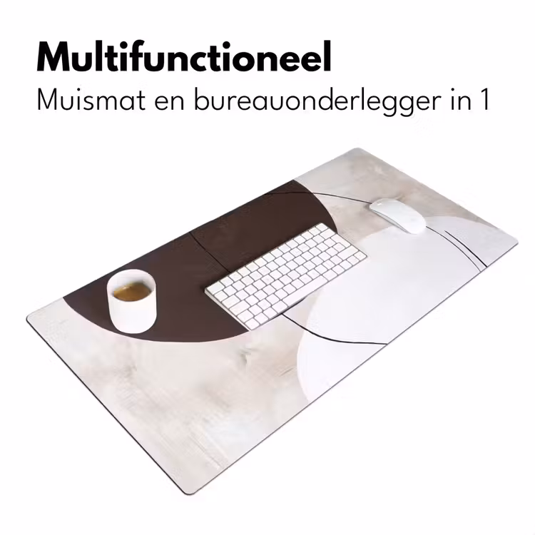 Desk Mat - Abstract - Forms - Modern - Abstract - Vormen - Modern Muismat XXL klein