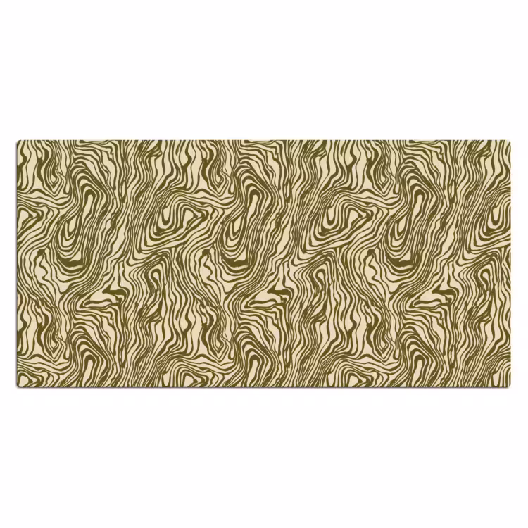 Abstract - Marmer - Groen Muismat XXL klein 681 -3d_leeg