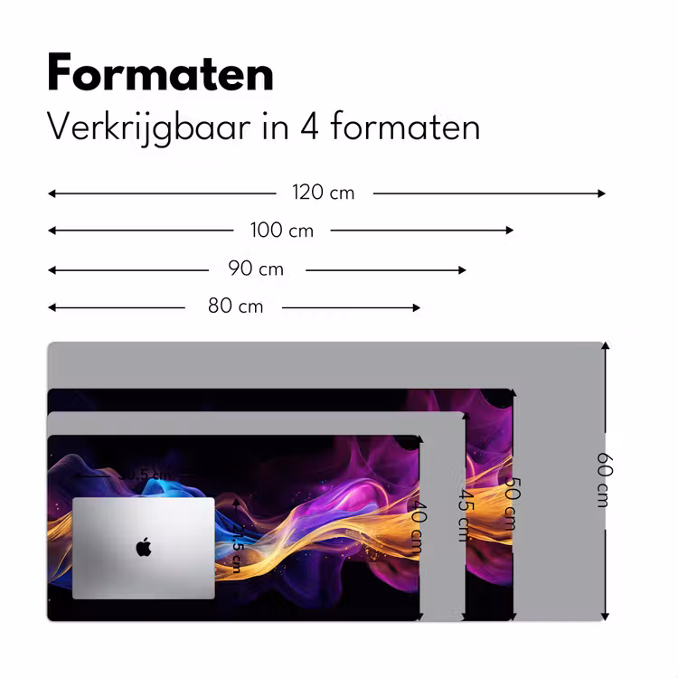abstract-neon-goud-gaming Muismat XXL klein -sfeer5