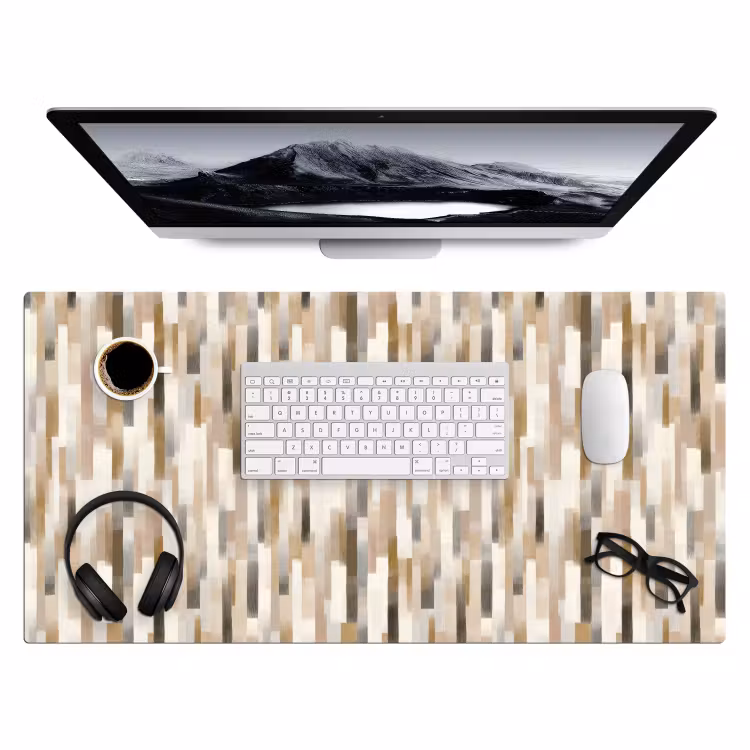Abstract - Patroon - Kwaststreken Muismat XXL klein 681 -3d