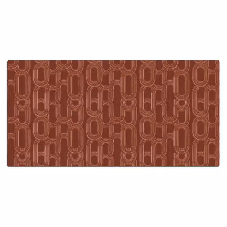 Abstract - Textuur - Bruin Muismat XXL klein 681 -3d_leeg