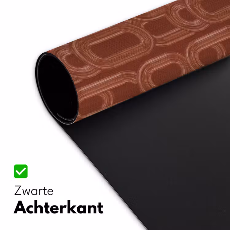 Abstract - Textuur - Bruin Muismat XXL klein 681 -sfeer2