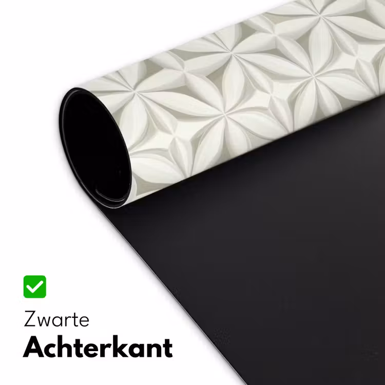 Abstract - Structuur - Grijs - Wit Muismat XXL klein 681 -sfeer2