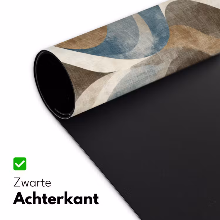 Abstract - Golven - Kleurrijk Muismat XXL klein 681 -sfeer2