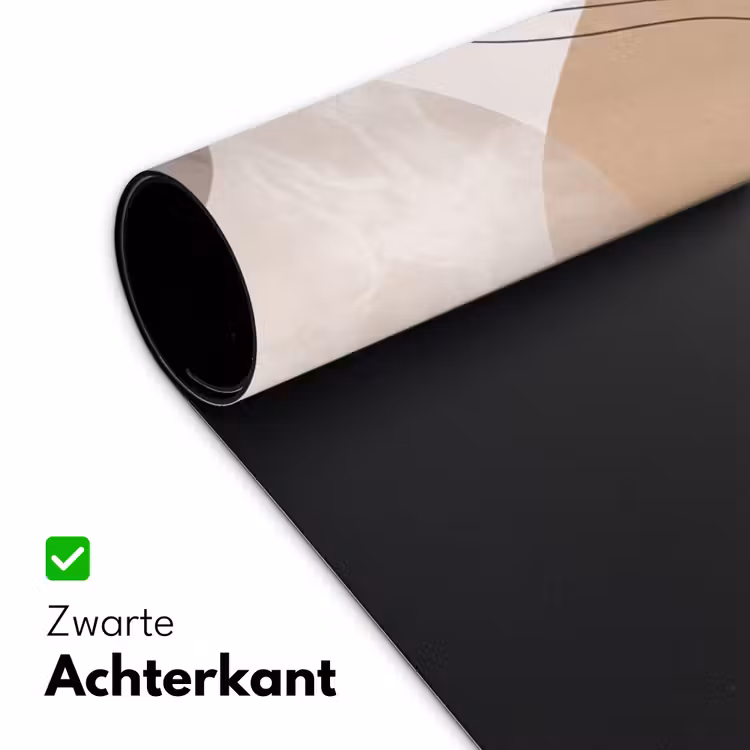 Desk Mat - Abstraction - Beige - Modern - Abstractie - Beige - Modern Muismat XXL klein