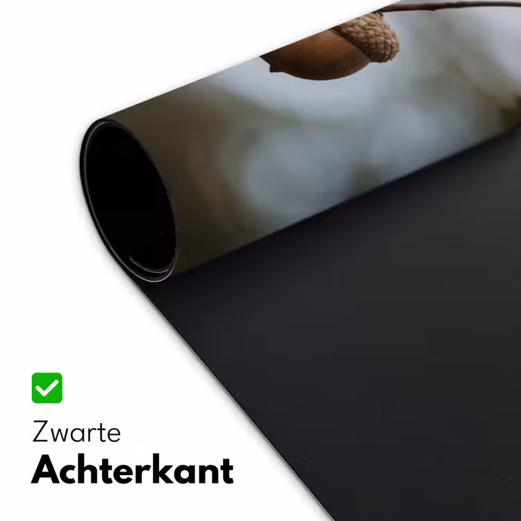 Eikel - Eikenblad - Bos - Herfst - Natuur Muismat XXL klein -sfeer2