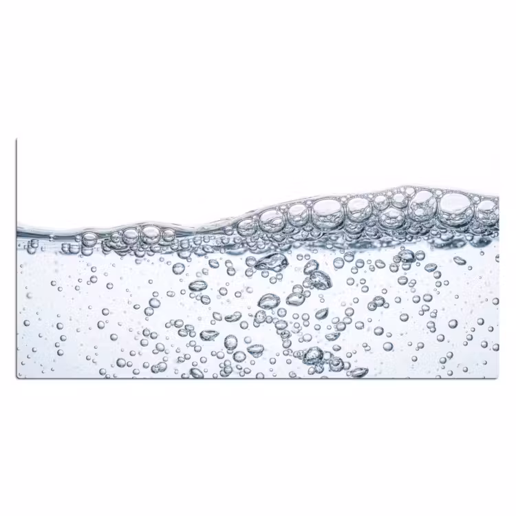 Luchtbellen - Water - Dynamisch Muismat XXL klein -3d_leeg