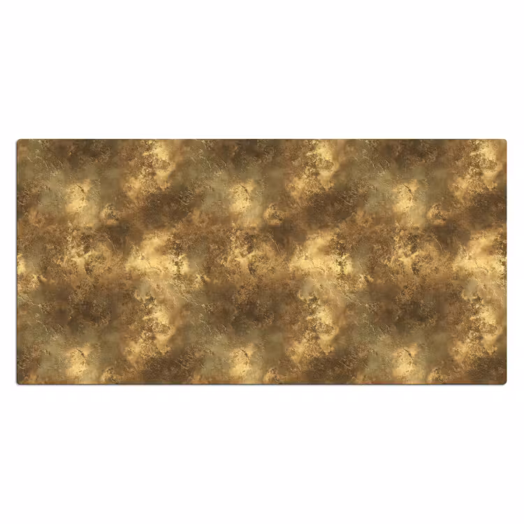Antiek - Metaallook - Goud Muismat XXL klein 681 -3d_leeg