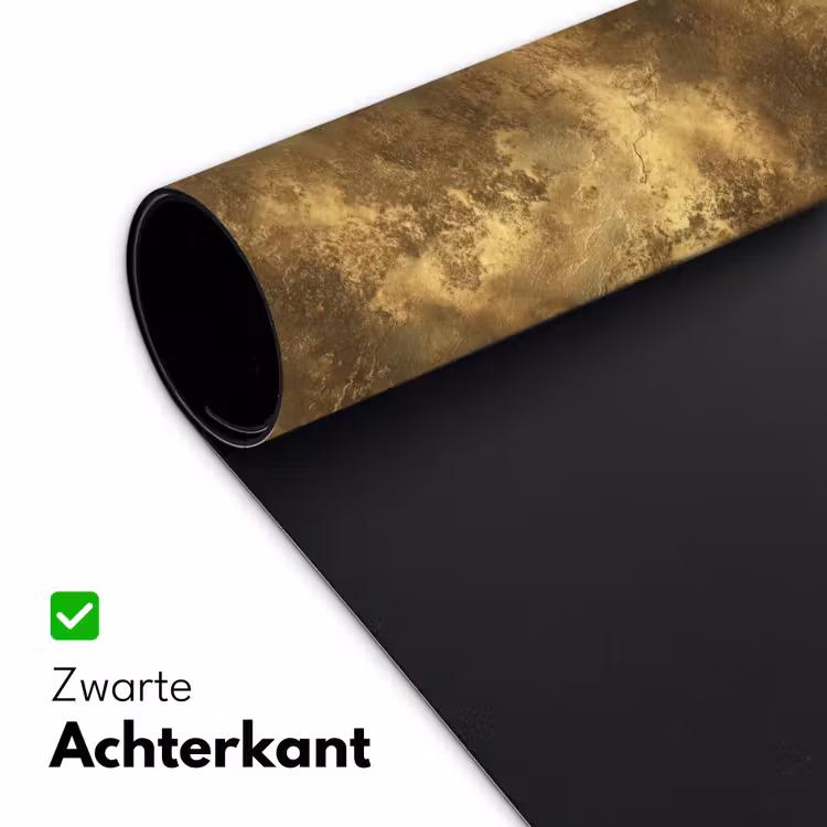 Antiek - Metaallook - Goud Muismat XXL klein 681 -sfeer2