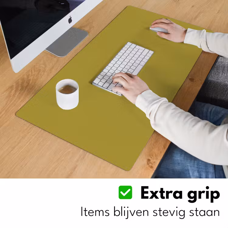 Antique - Moss - Groen Muismat XXL klein 681 -sfeer3