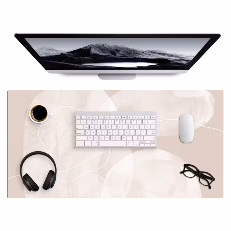 Desk Mat - Art - Lines - Modern - Kunst - Lijnen - Modern Muismat XXL klein
