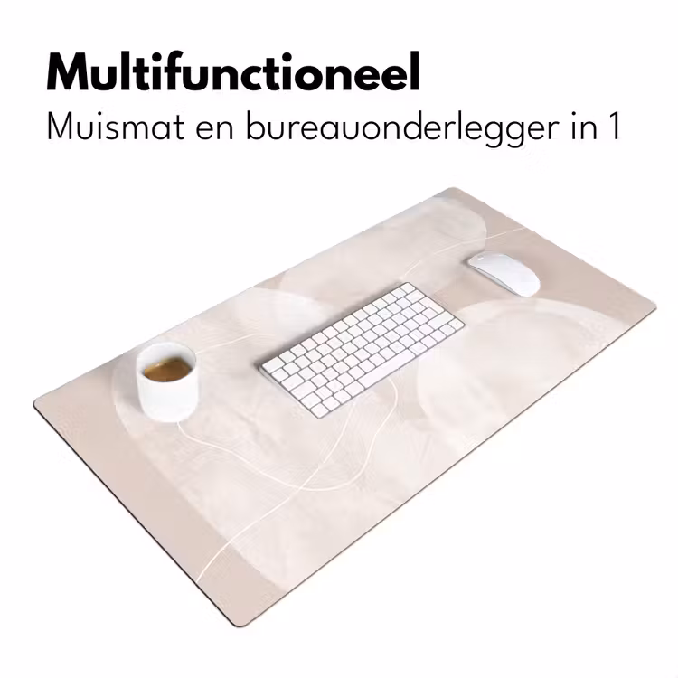 Desk Mat - Art - Lines - Modern - Kunst - Lijnen - Modern Muismat XXL klein