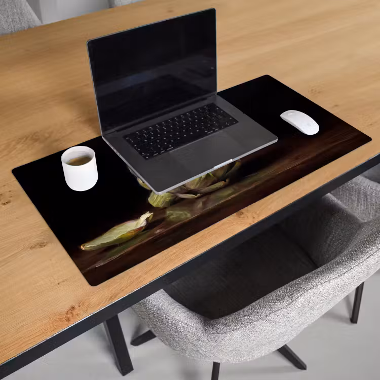 Desk Mat - Artichoke - Food - Classic - Artichok - Eten - Klassiek Muismat XXL klein