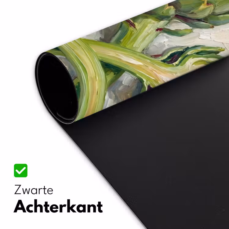 Desk Mat - Artichoke - Lemon - Food - Artisjok - Citroen - Eten Muismat XXL klein
