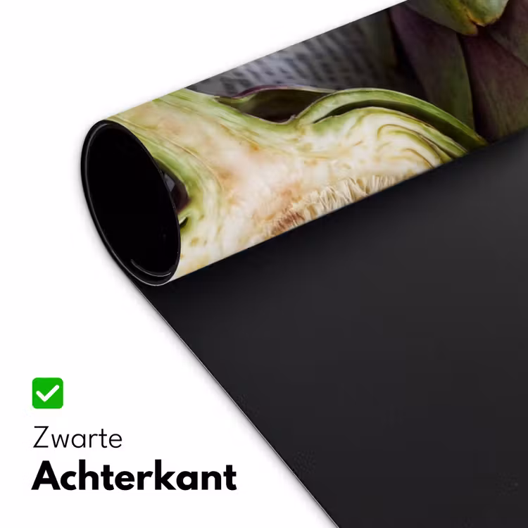 Desk Mat - Artichoke - Sliced - Food - Artisjok - Doorgesneden - Eten Muismat XXL klein