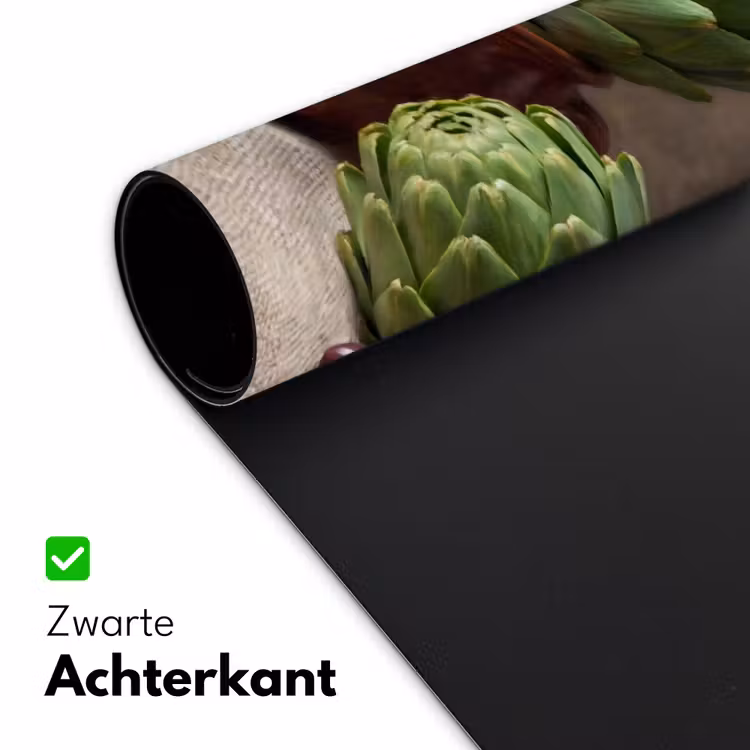 Desk Mat - Artichokes - Olives - Food - Artisjokken - Olijven - Eten Muismat XXL klein