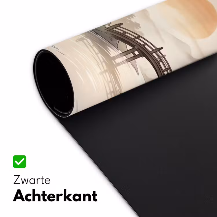 Azië - Landschap - Kleurrijk Muismat XXL klein -sfeer2