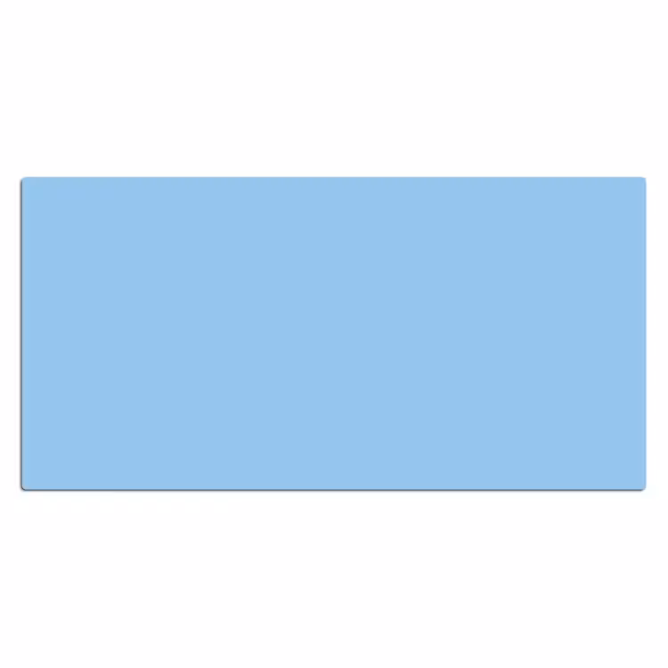 Baby - Blue - Blauw Muismat XXL klein 681 -3d_leeg