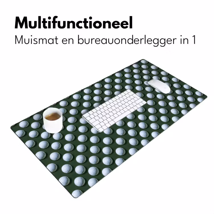 Ballen - Golf - Groen Muismat XXL klein 681 -sfeer4