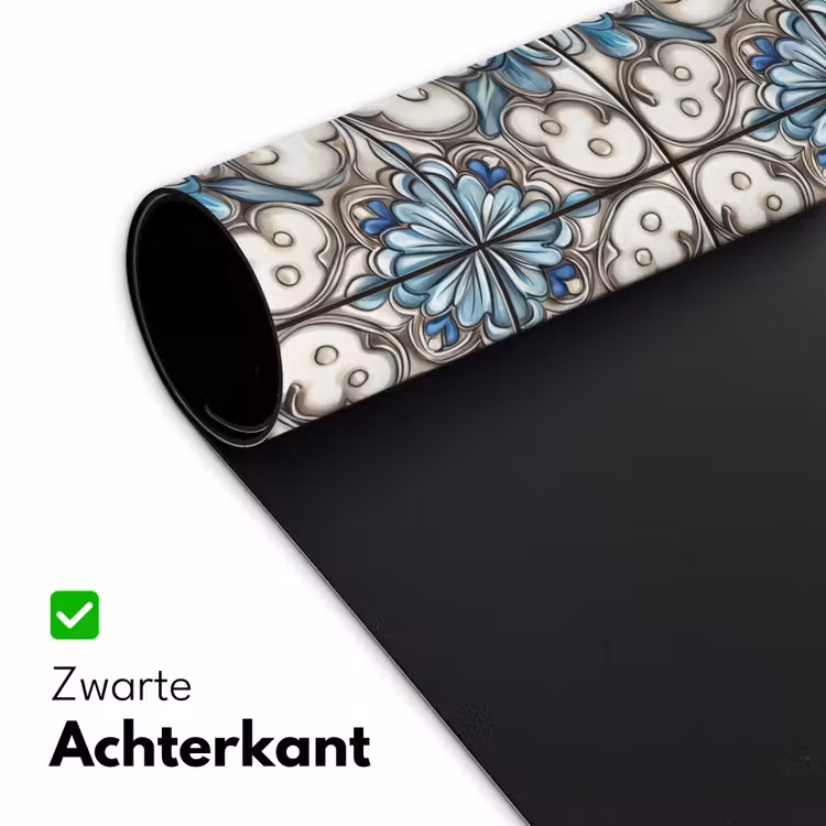 Barok - Tegel - Kleurrijk Muismat XXL klein 681 -sfeer2