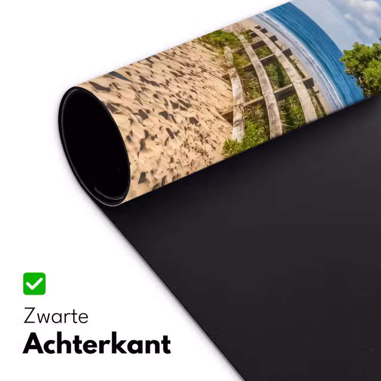 Strand - Zandpad - Oceaan - Natuur Muismat XXL klein -sfeer2