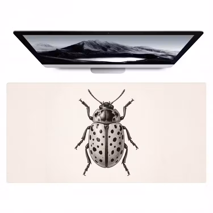 Kever - Insect - Vintage Muismat XXL klein -zzz3d