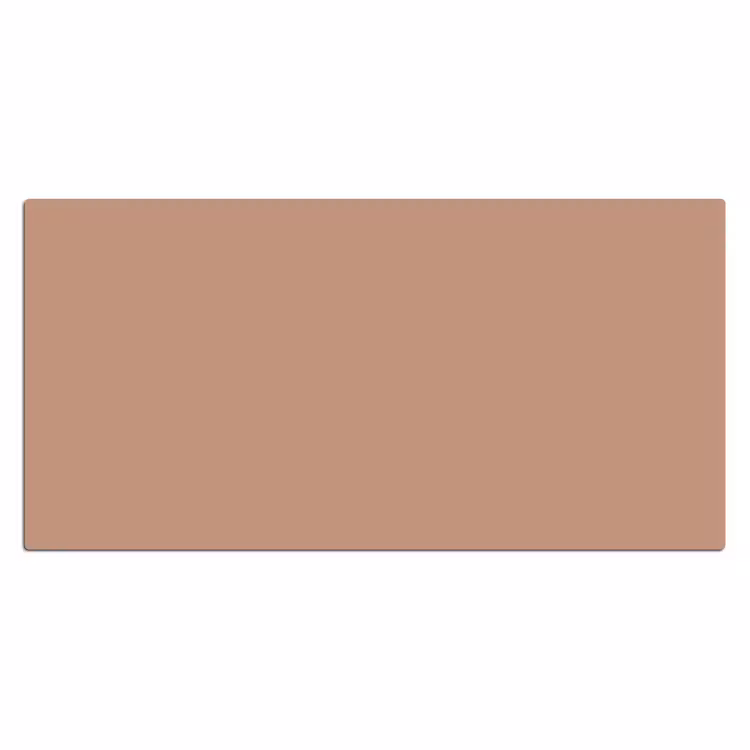 Beige - Kleur - Roze Muismat XXL klein -3d_leeg