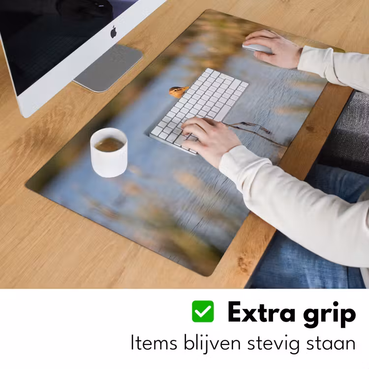 Vogel - Steltloper - Water - Natuur Muismat XXL klein -sfeer3
