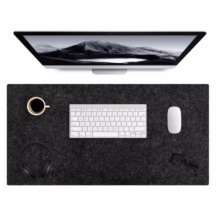 zwart-graniet-design-steen Muismat XXL klein -3d
