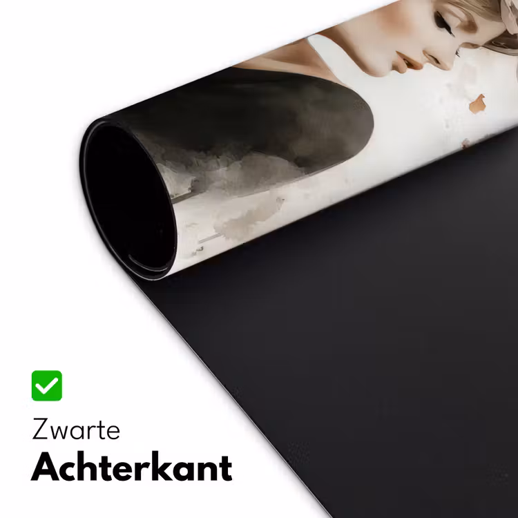 Bloesem - Portret - Gezicht Muismat XXL klein -sfeer2