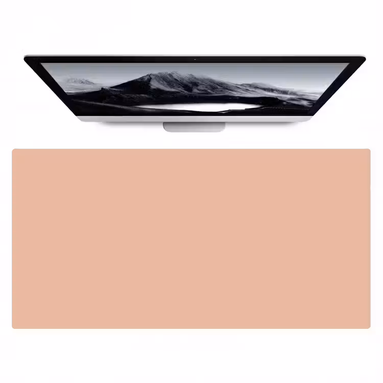 Blush - Terracotta - Nude Muismat XXL klein 681 -zzz3d