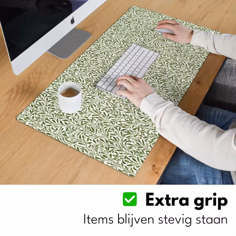 Botanisch - Takken - Groen Muismat XXL klein 681 -sfeer3