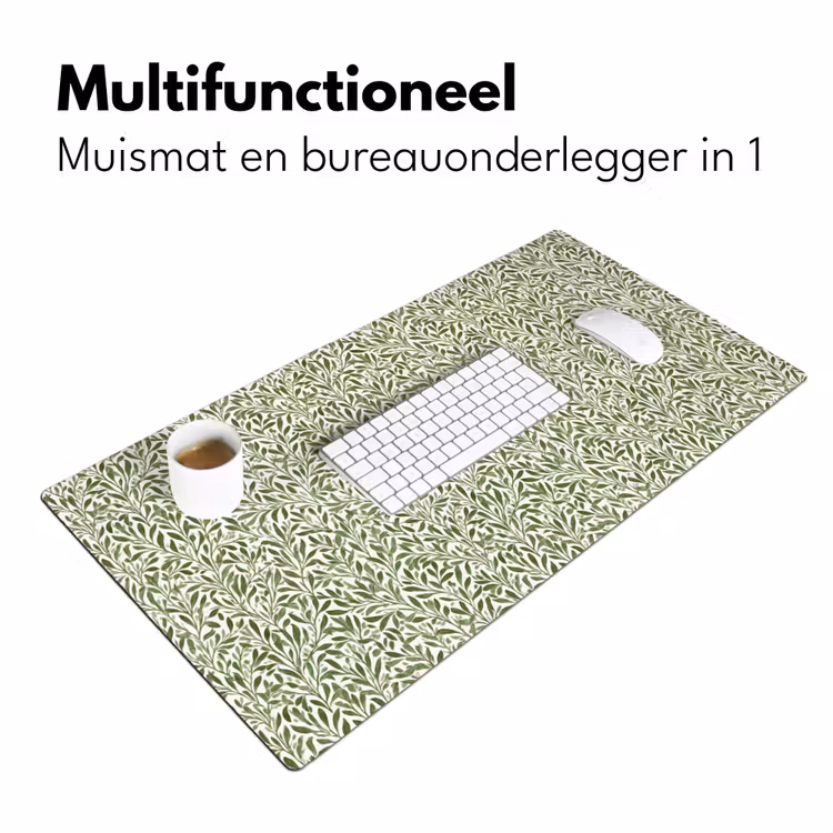 Botanisch - Takken - Groen Muismat XXL klein 681 -sfeer4