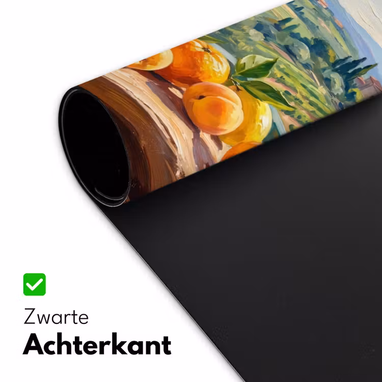 Desk Mat - Bottle - Fruit - Still Life - Fles - Fruit - Stilleven Muismat XXL klein