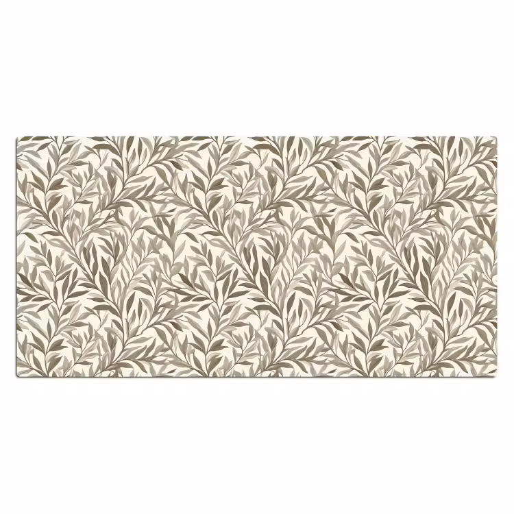 Takken - Botanisch - Taupe Muismat XXL klein 681 -3d_leeg