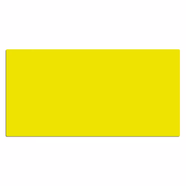 Bright - Canary - Geel Muismat XXL klein 681 -3d_leeg