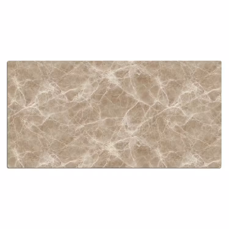 Bruin - Kristaladers - Marmer Muismat XXL klein 681 -3d_leeg