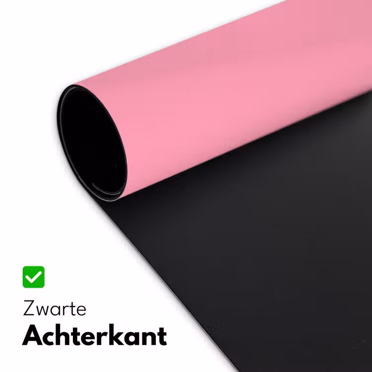 Bubblegum - Pink - Roze Muismat XXL klein 681 -sfeer2