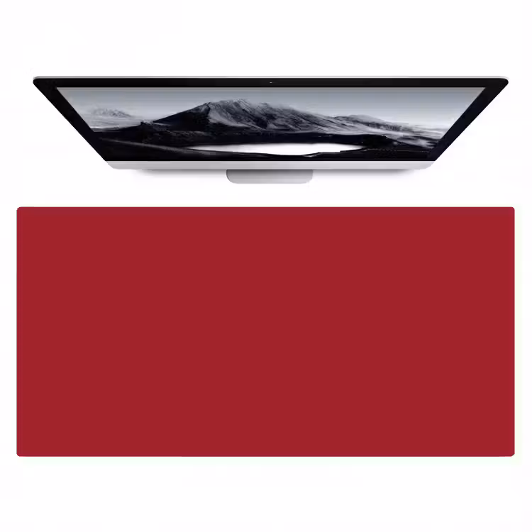 Burgundy - Wine - Rood Muismat XXL klein 681 -zzz3d