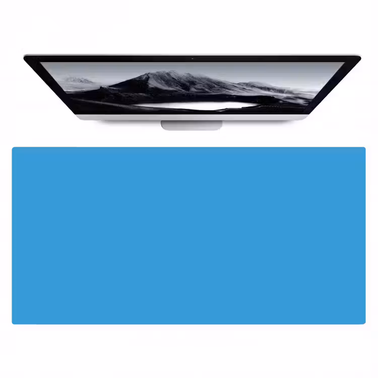 Cerulean - Breeze - Blauw Muismat XXL klein 681 -zzz3d