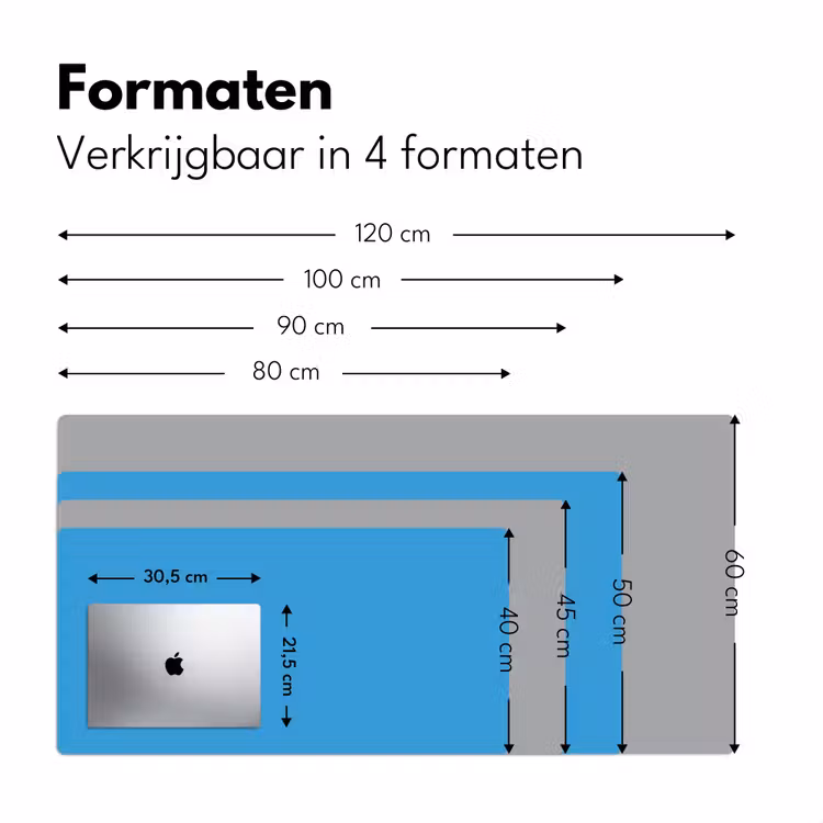 Cerulean - Breeze - Blauw Muismat XXL klein 681 -sfeer5